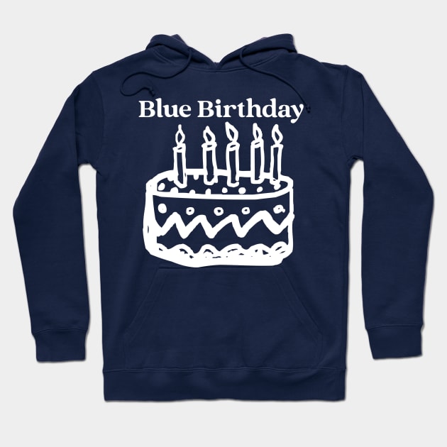 Blue Birthday Hoodie by TheGardenofEden